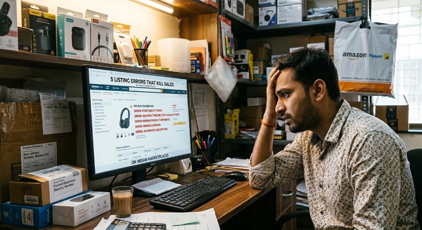 5 Listing Errors That Kill Sales on Indian Marketplaces